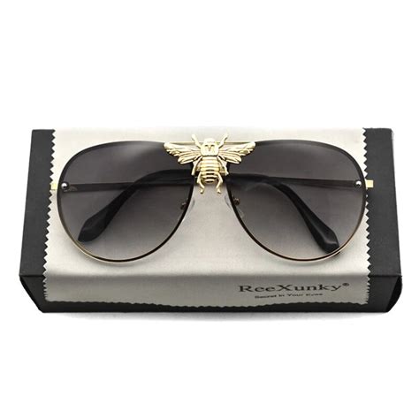 gucci urban pilot sunglasses|gucci sunglasses with bumble bee.